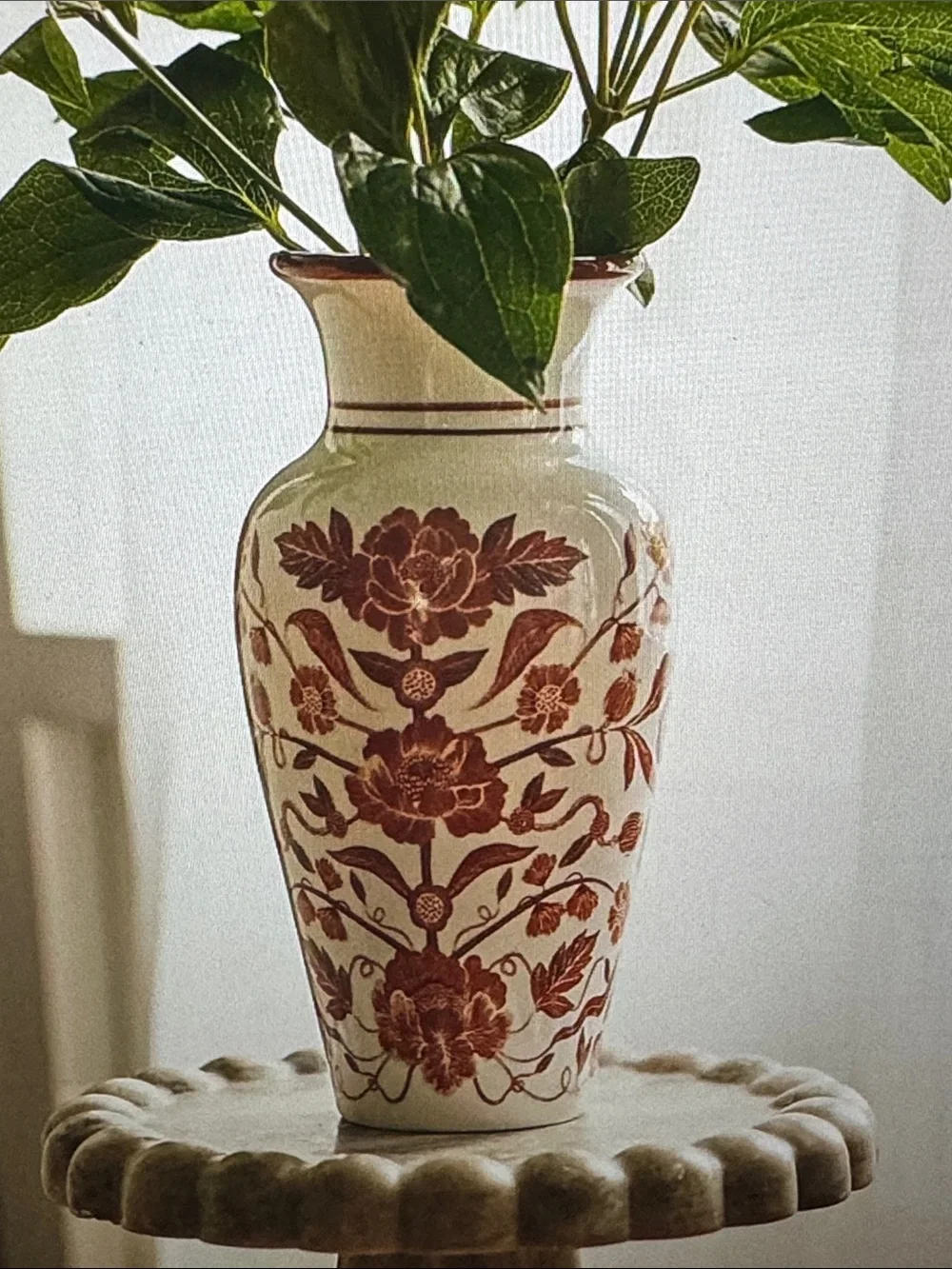 Reverie Floral Ceramic Vase